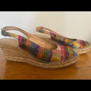 Toni Pons Espadrilles - cute plaid, size 39